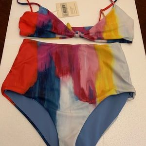 Mara Hoffman Swimming set, size Large Brand new.
